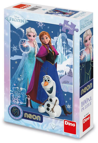 Dino Frozen: Kúzelné sestry XL neón
