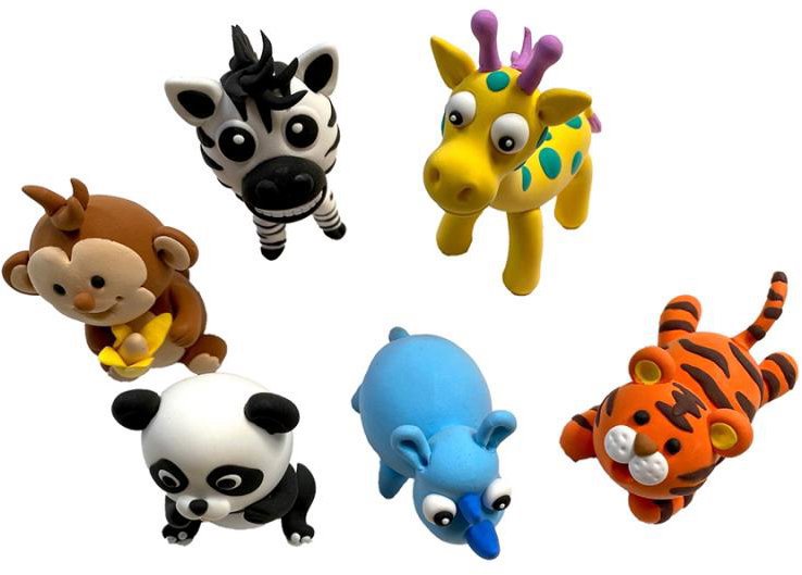 Mac Toys Modelo Samotvrdnúca ZOO