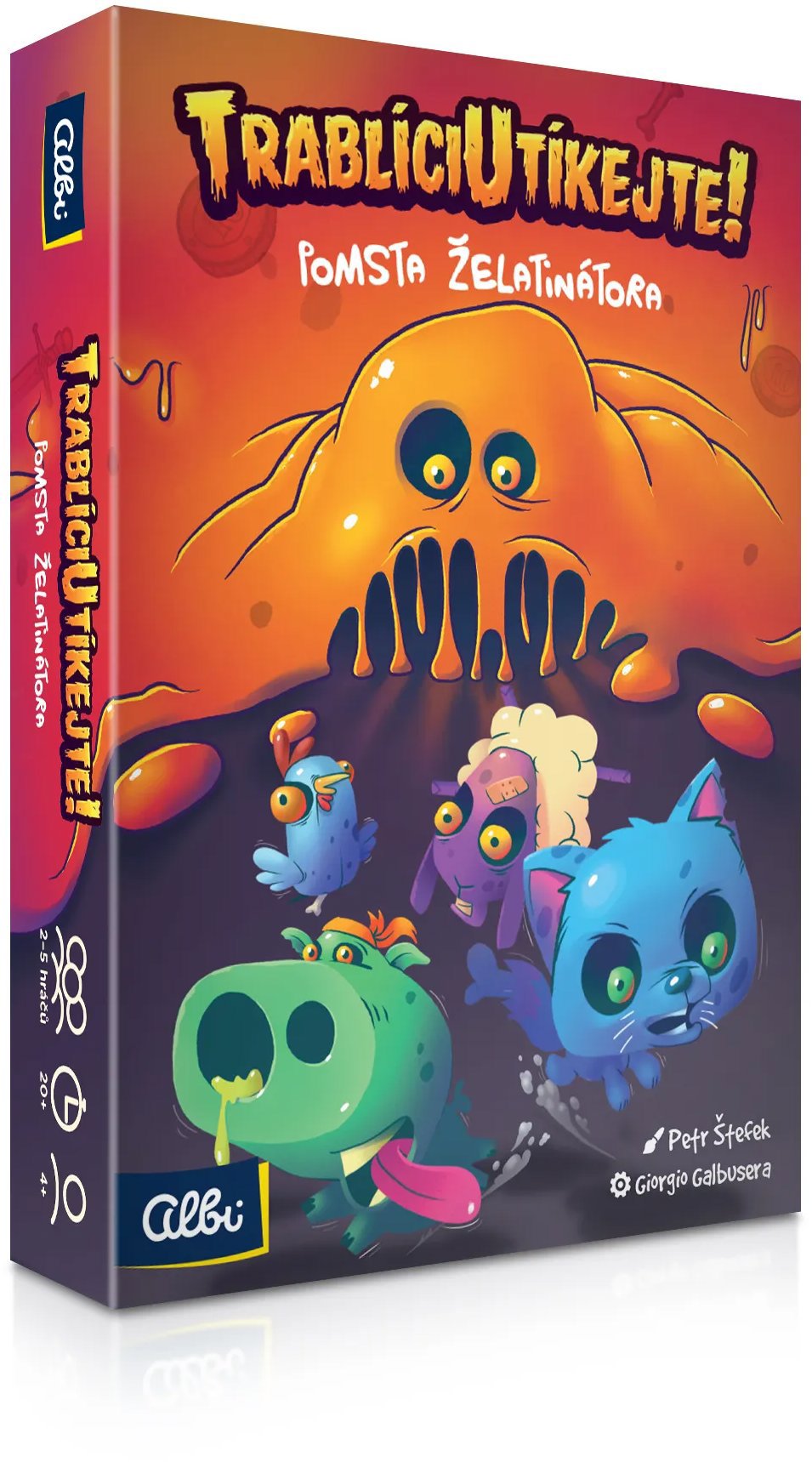 Trablíci utekajte!: Pomsta Želatinátora CZ/SK