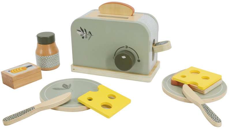 Label Label Toaster Olive Green