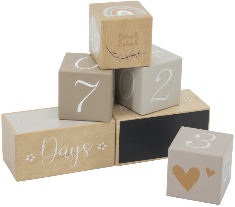 Label Label Míľnikové kocky Nougat