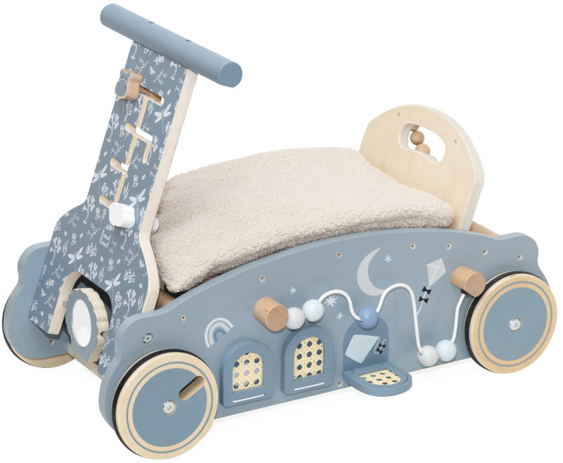 Label Label Hojdačka, chodúľka a vozidlo 3 v 1 Blue