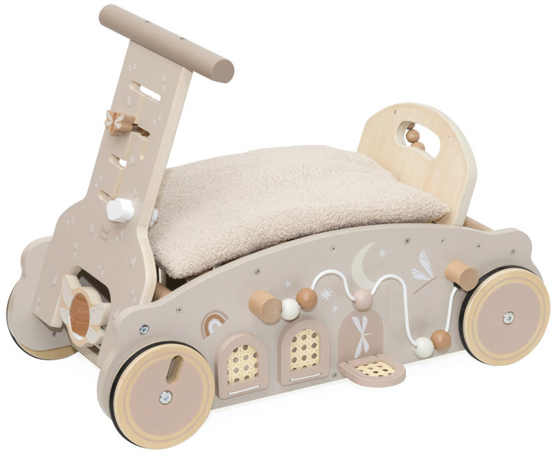 Label Label Hojdačka, chodúľka a vozidlo 3 v 1 Nougat