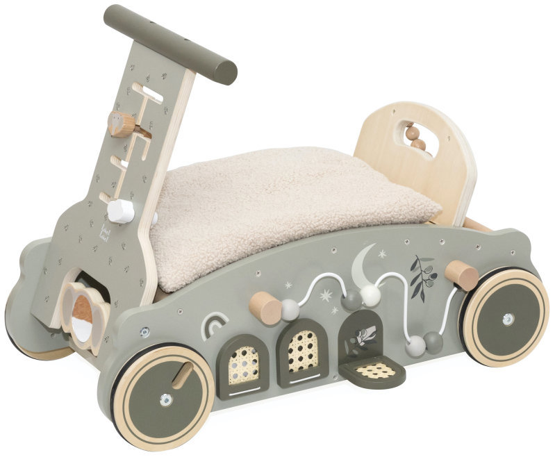 Label Label Hojdačka, chodúľka a vozidlo 3 v 1 Olive Green