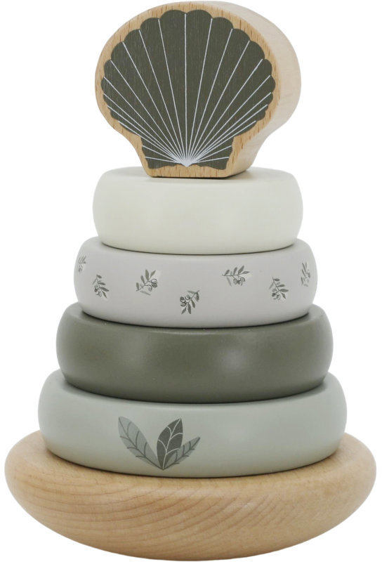 Label Label Balančné stohovacie krúžky Olive Green