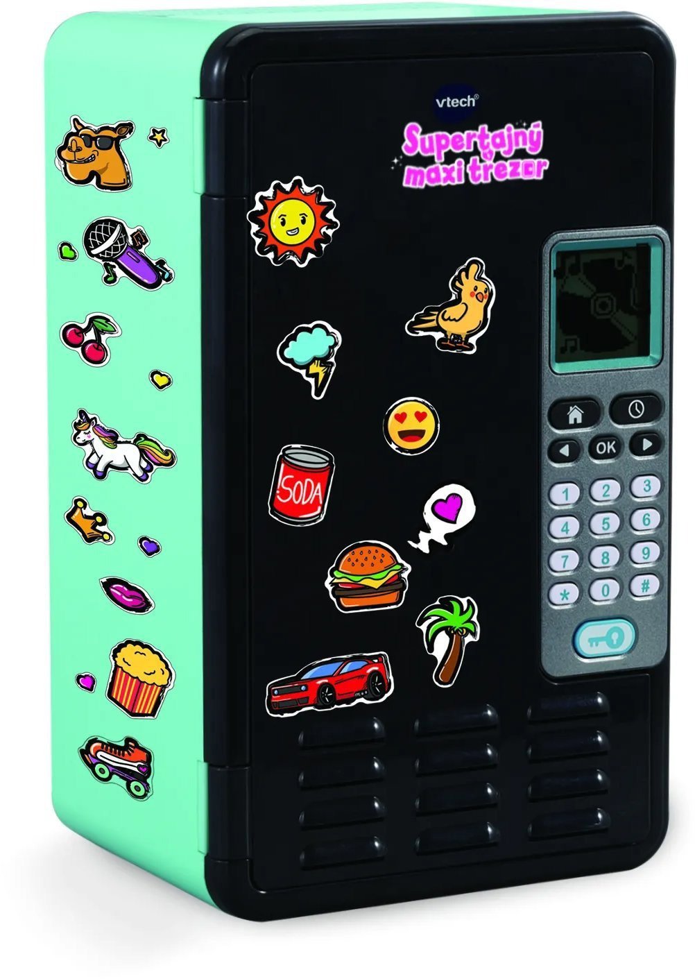 Vtech Supertajný maxi trezor čierny