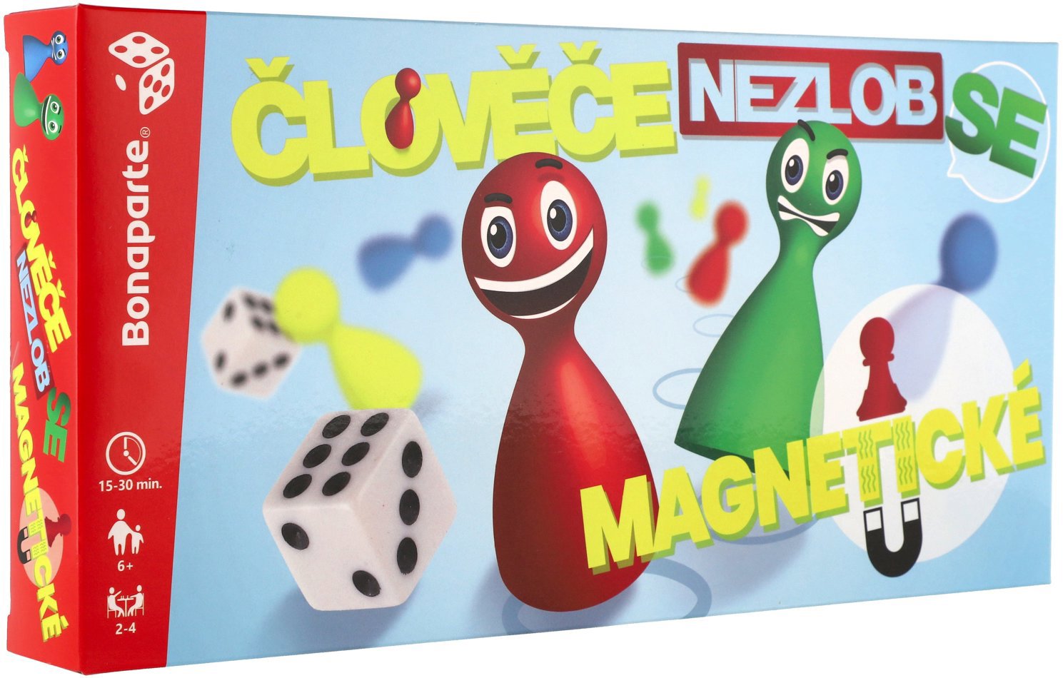 Bonaparte Človeče, nehnevaj sa magnetické