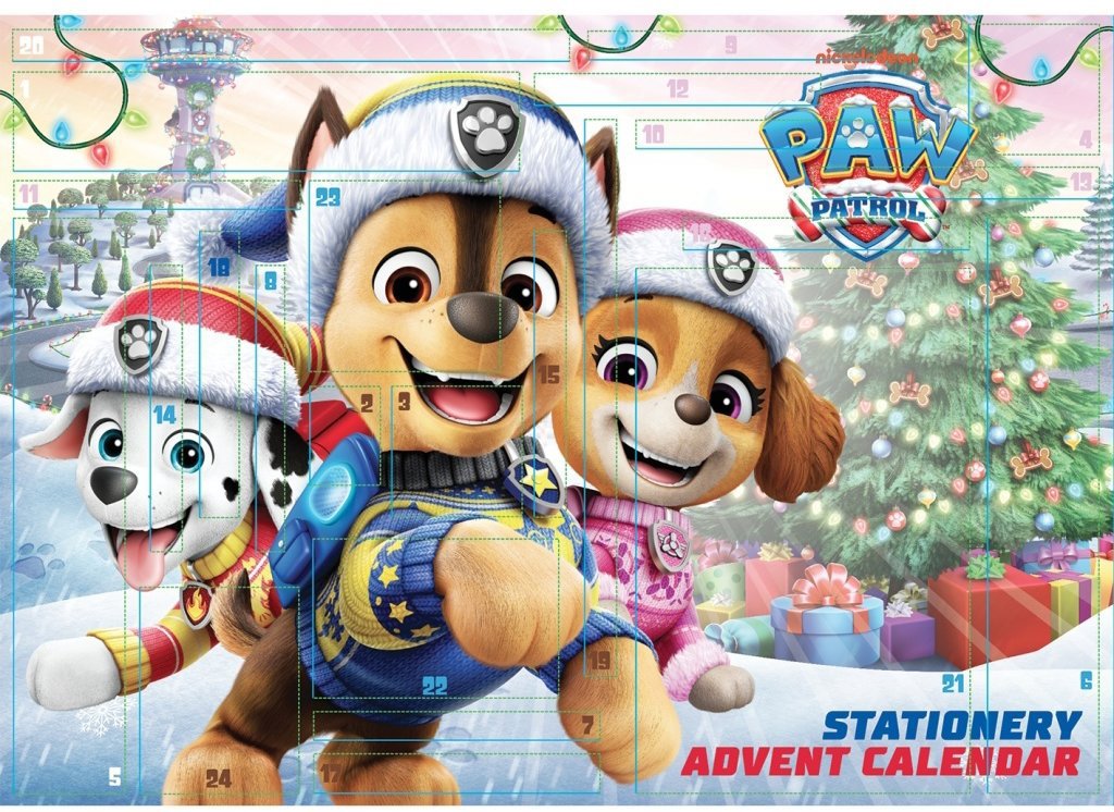 Adventný kalendár Labková patrola