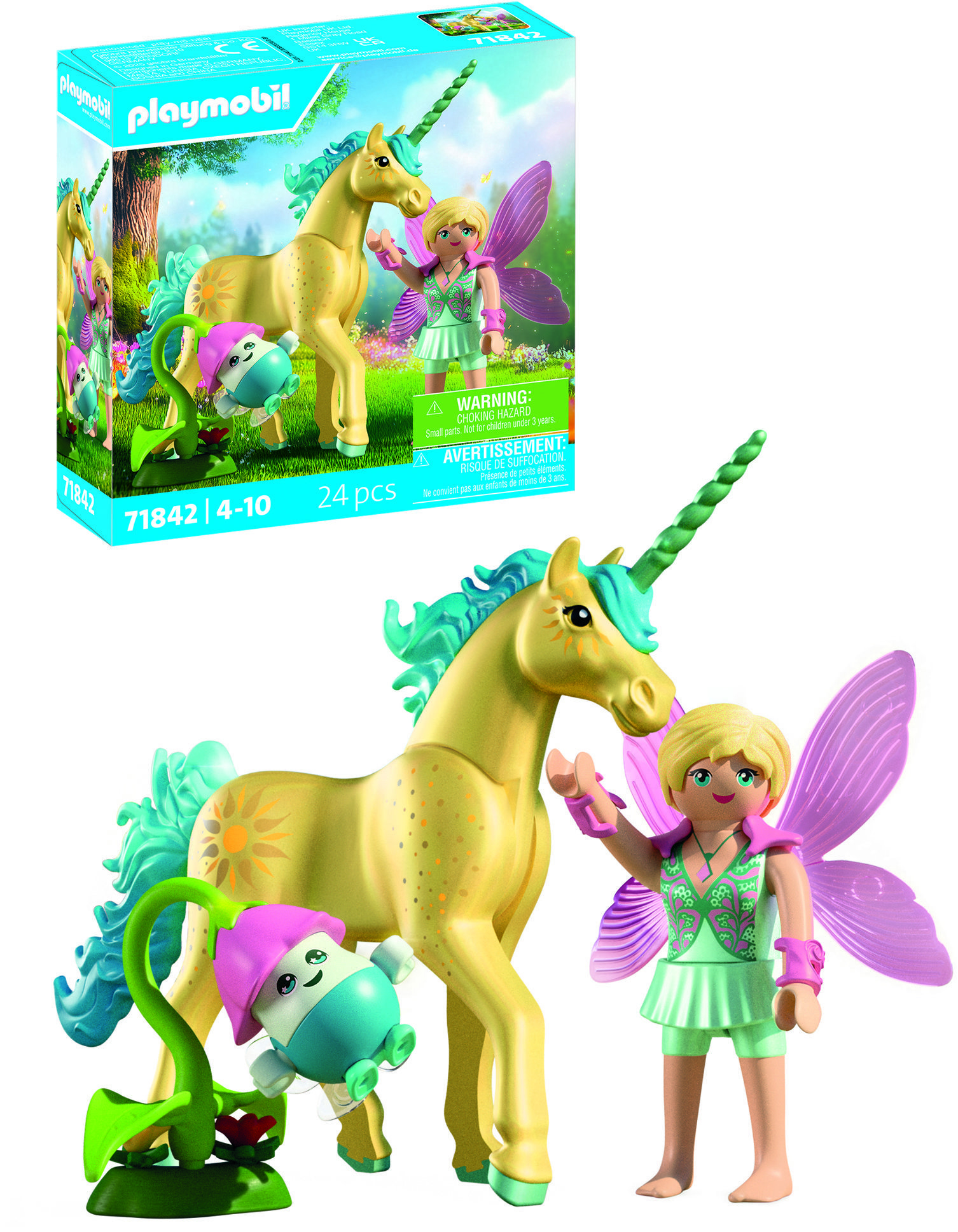 Playmobil 71843 Zberateľský jednorožec Šťastná levanduľa s vílou