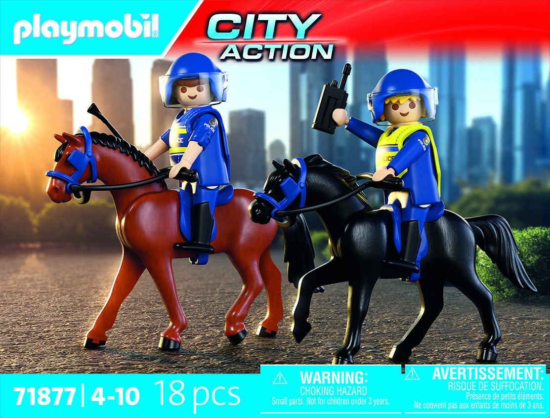 Playmobil 71877 Jazdná polícia