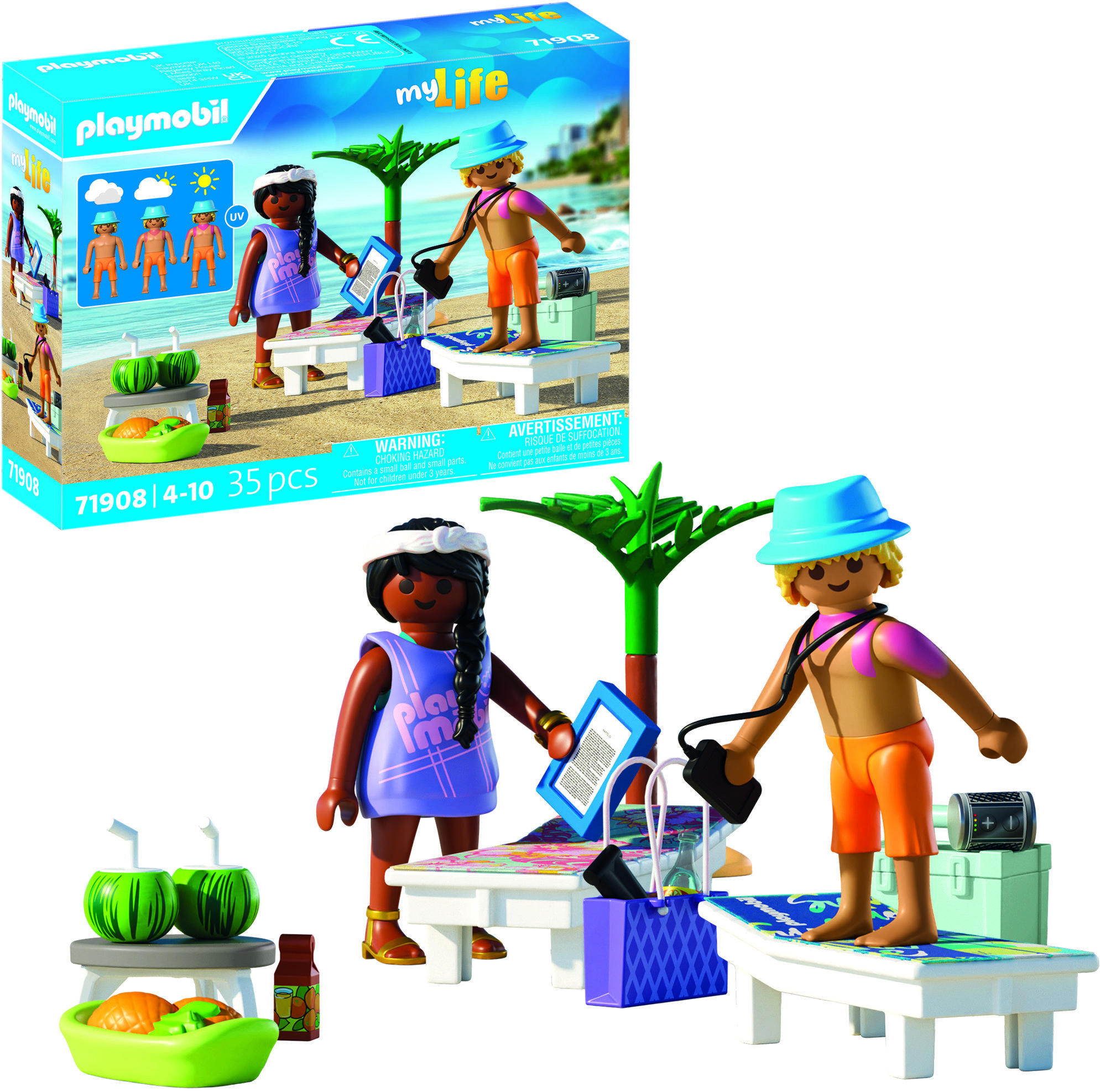 Playmobil 71908 Spoločný deň na pláži