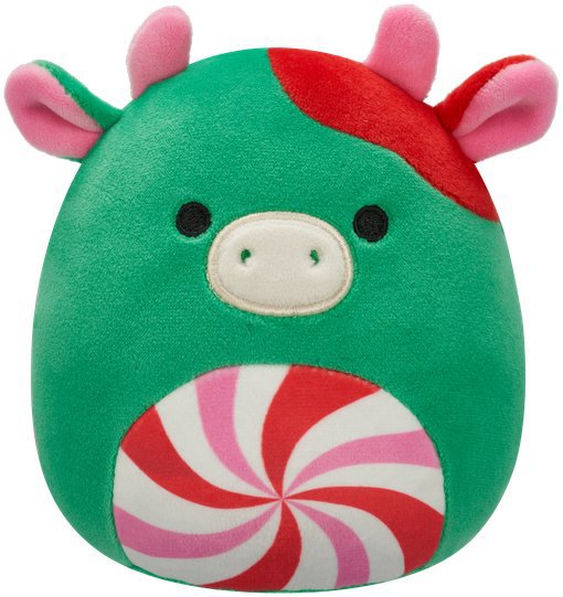 Squishmallows Krava s lízankovým bruškom Ruben