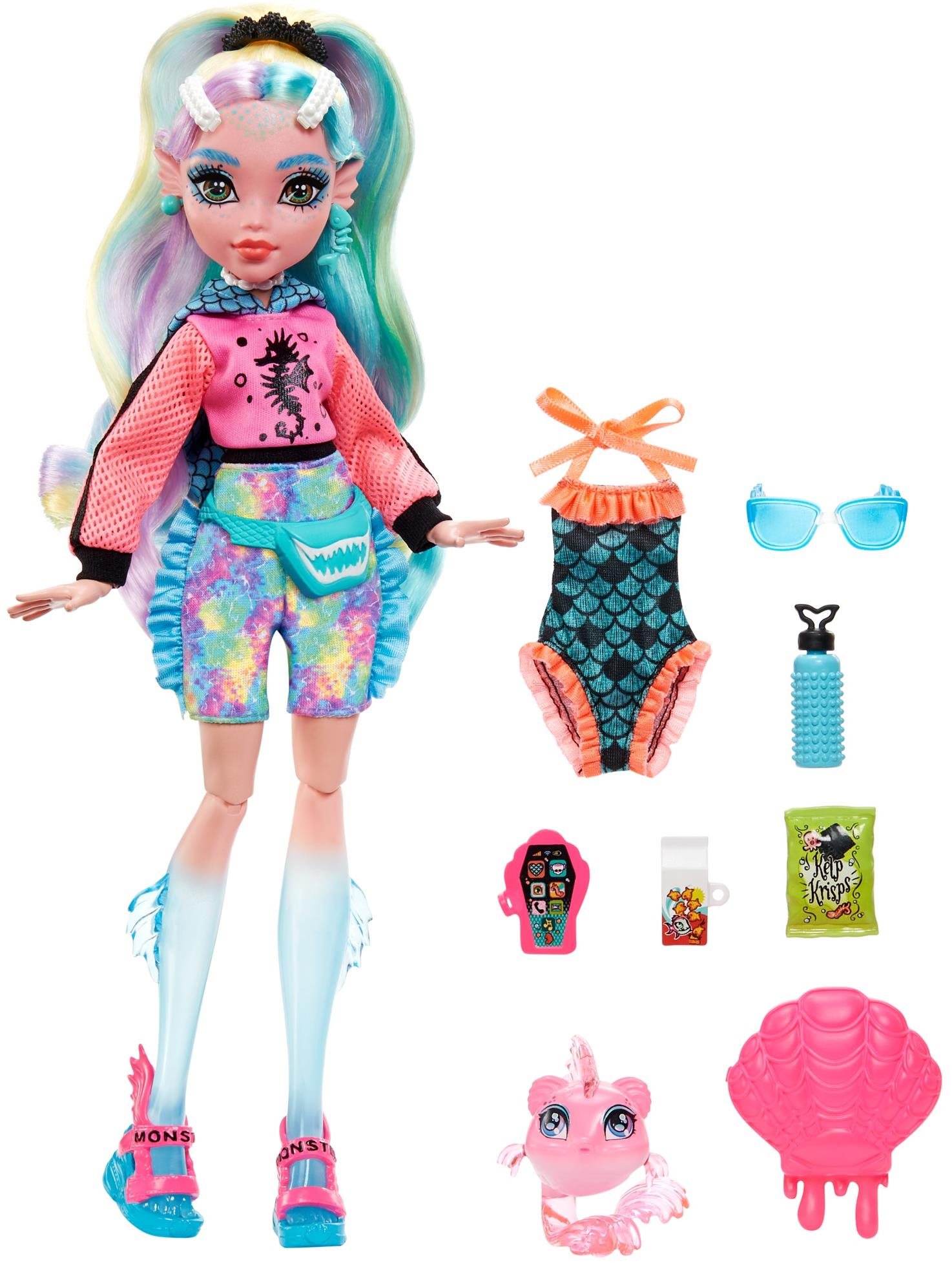 Monster High bábika monsterka – Lagoona