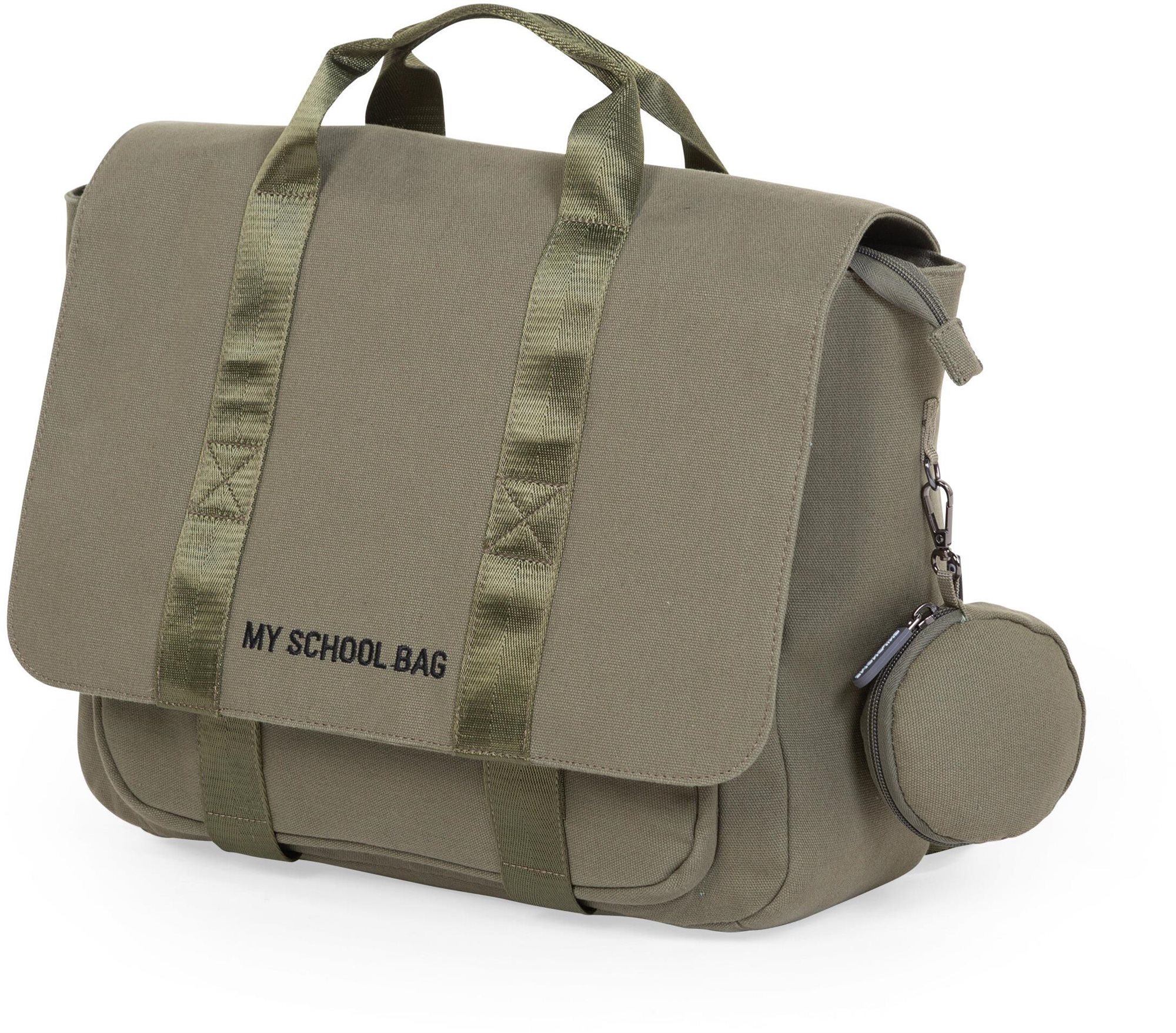 Školská taška Canvas Khaki