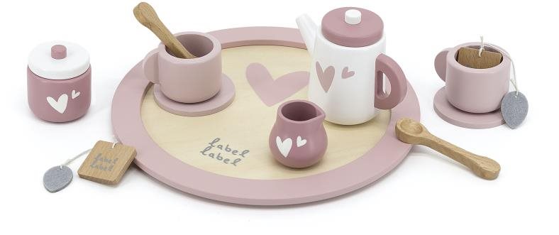 Label Label Čajový set ružový