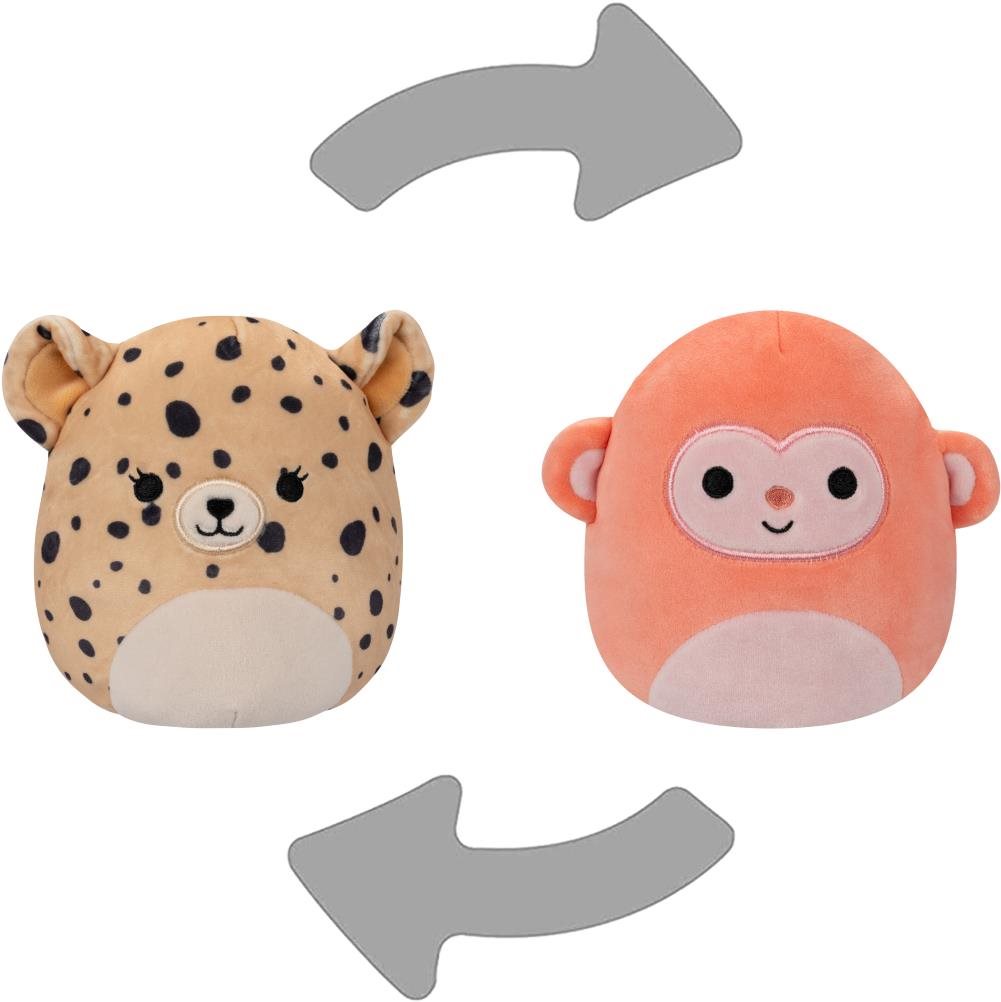 Squishmallows 2 v 1 Gepard Lexie a opica Elton