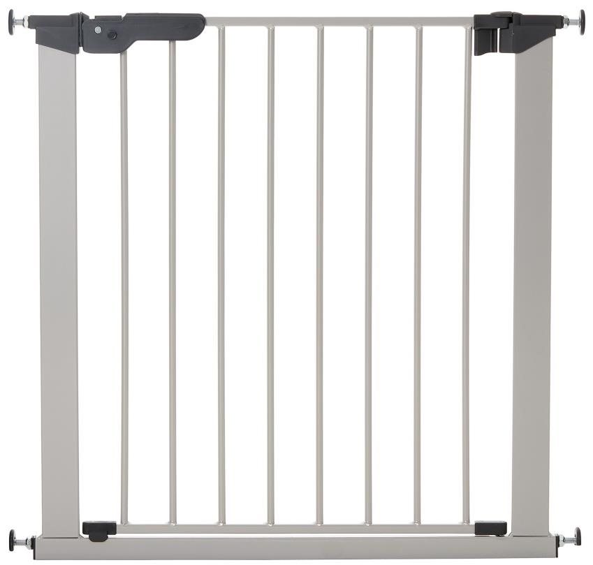 BabyDan Tlaková zábrana Asta 73-80 cm strieborná