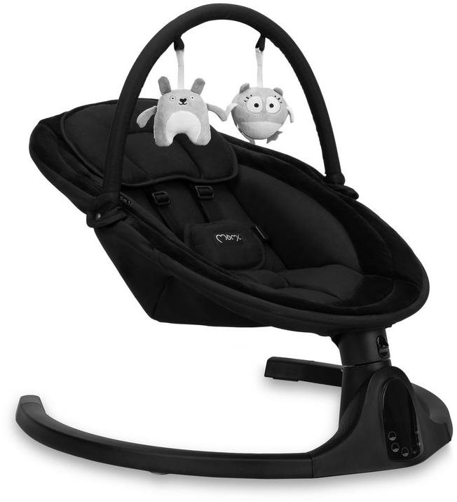 MoMi Elektrická hojdačka Kenani Onyx