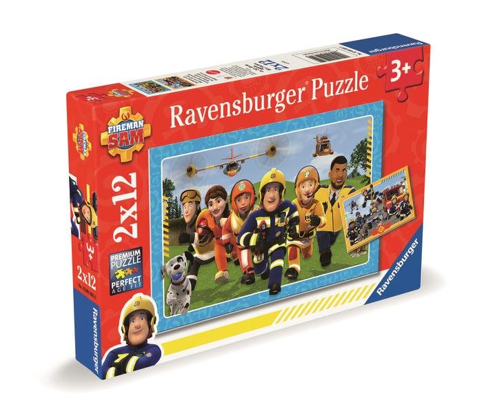 Ravensburger 120010319 Požiarnik Sam v akcii 2 × 12 dielikov