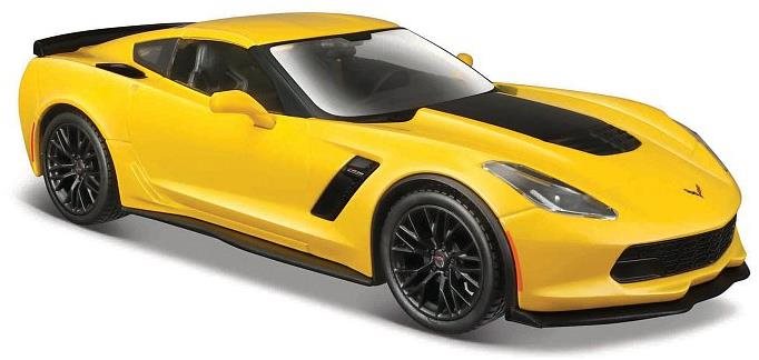 Maisto 2015 Corvette Z06, žltá