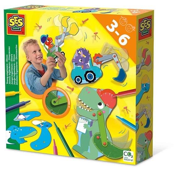SES Detské tvorenie Dinosaury v pohybe