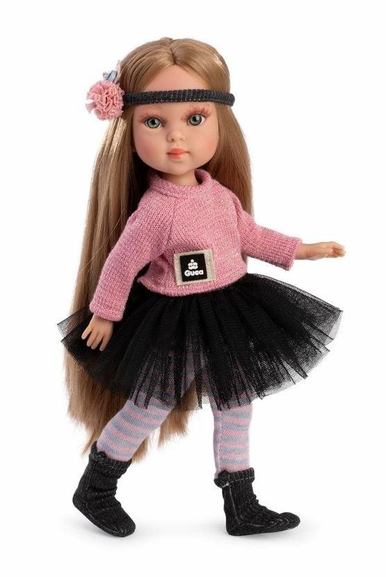 Guca 982 Penelope – realistická bábika s celovinylovým telom – 34 cm