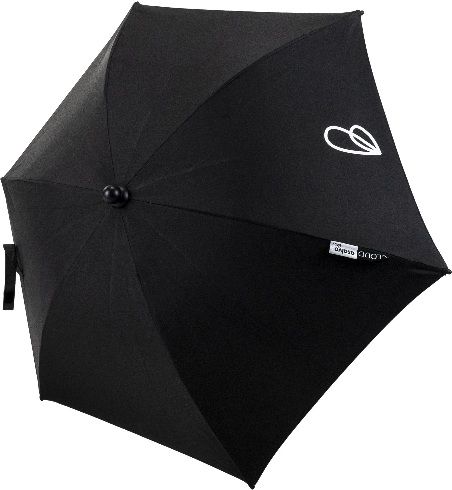 Asalvo Slnečník na kočík UV 50+ black