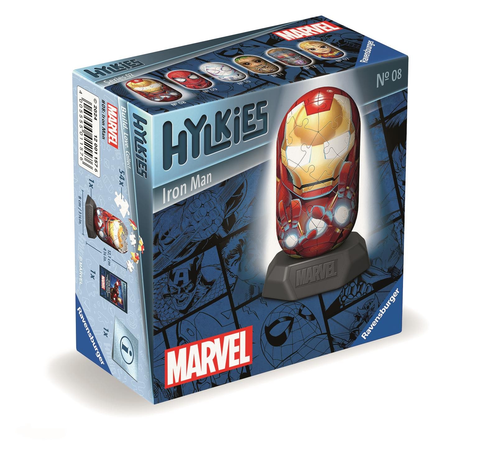 Ravensburger 120011576 Hylkies Marvel: Iron Man