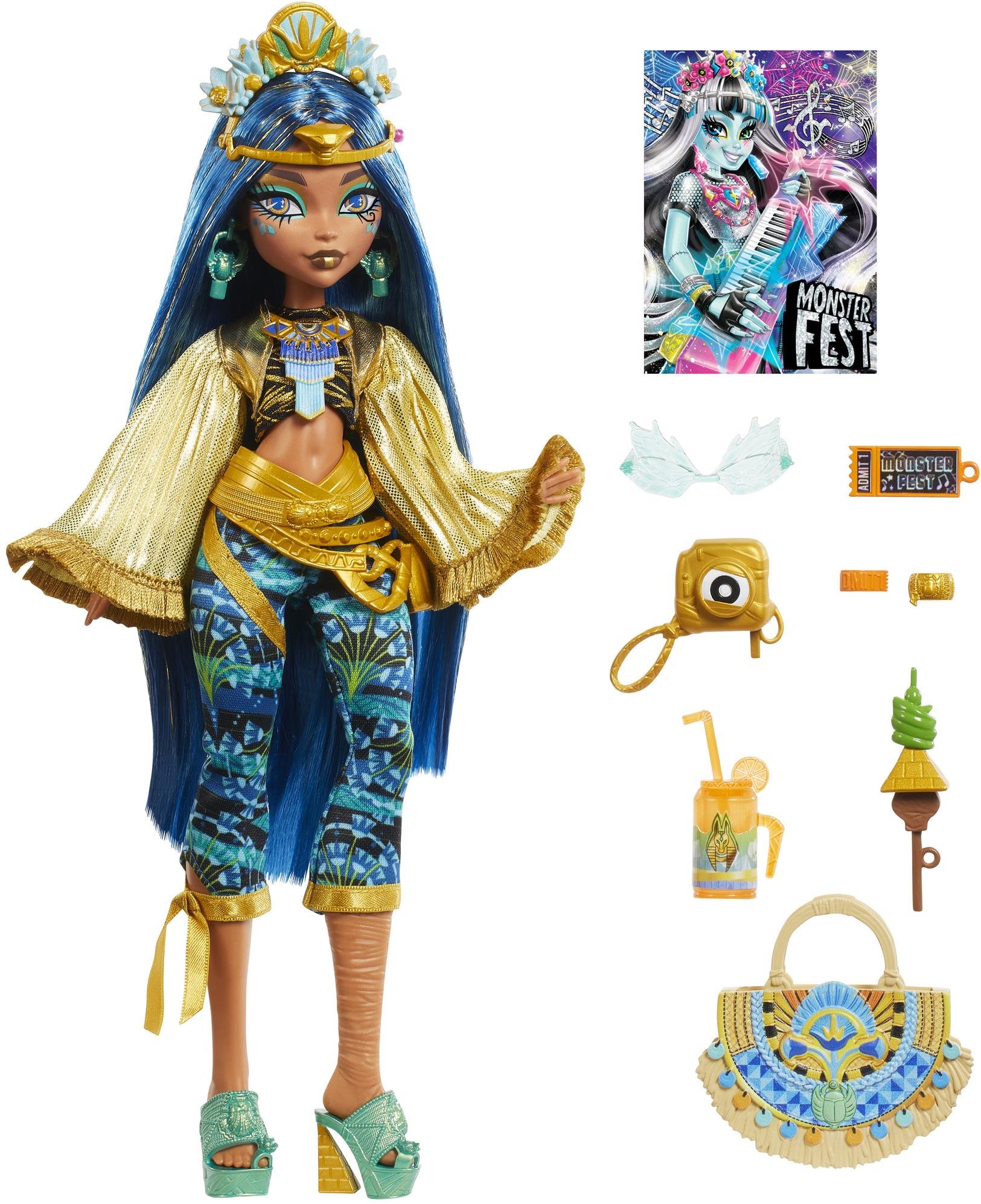 Monster High Monster Fest Cleo, plagát kapely a doplnky