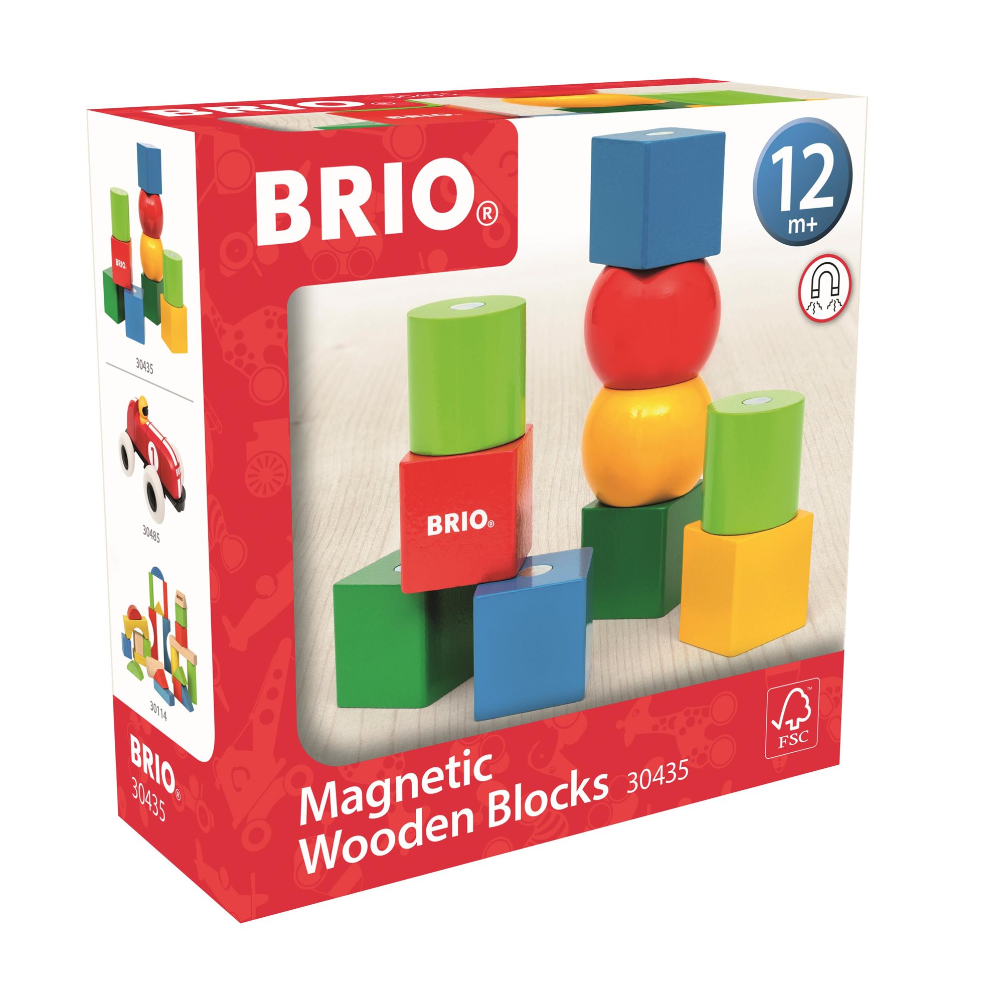 Brio 30435 Magnetické kocky