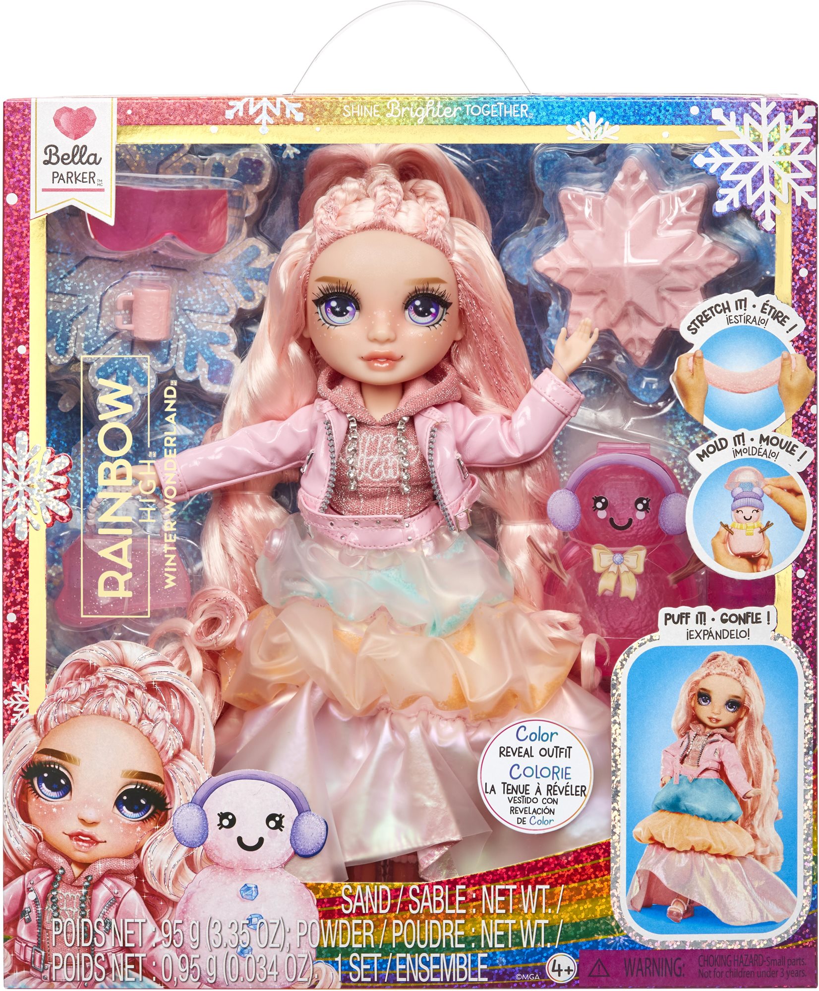 Rainbow High Zimný fashion – Bella