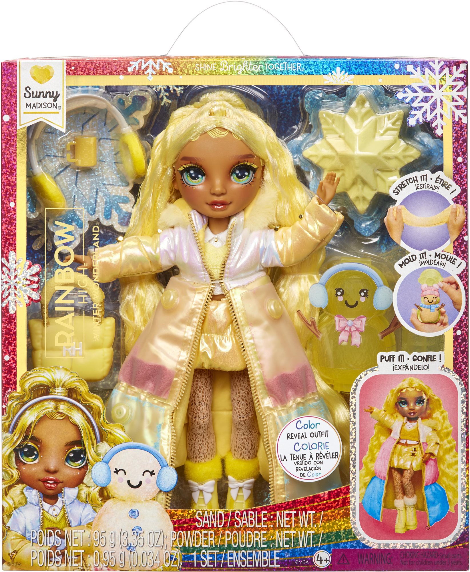 Rainbow High Zimný fashion – Sunny