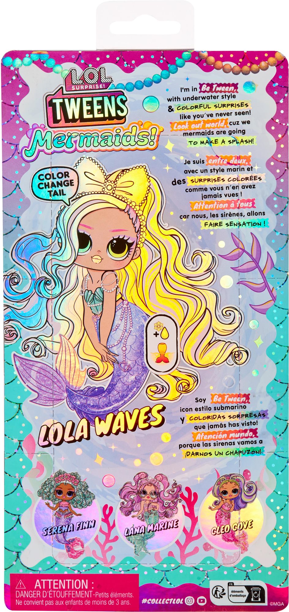 L.O.L. Surprise! Morské panny Tweens – Lola Waves