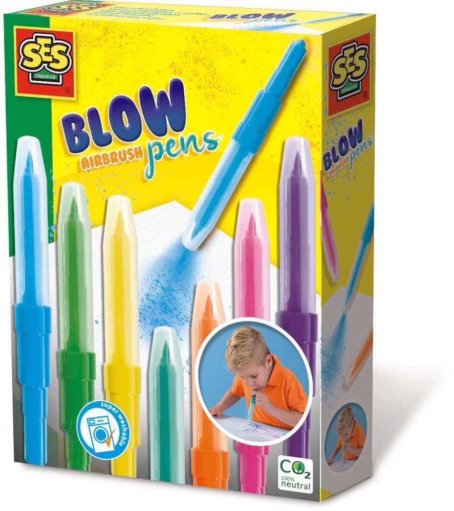 SES Fúkacie fixky, 7 farieb
