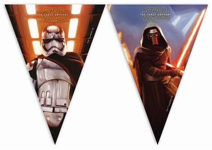 Banner – girlanda star wars – hviezden vojny – vlajky – 230 cm