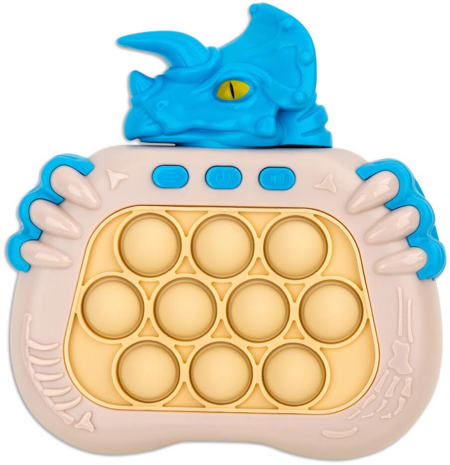 MG Pop It Dino interaktívna hračka pre deti, modrá