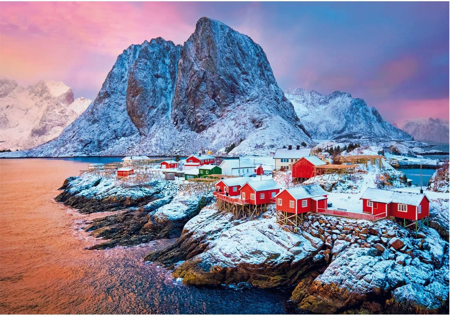 Clementoni Dedina Hamnoy 500 dielikov