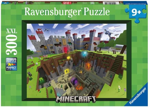 Ravensburger puzzle 133345 Minecraft 300 dielikov