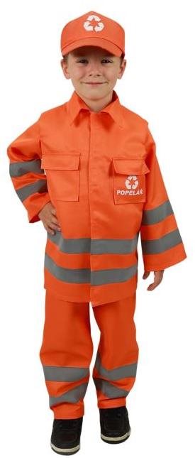 RAPPA Kostým smetiar – veľ. L (eko)