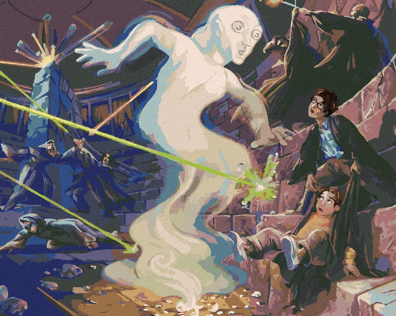 Zuty – Ministerstvo kúziel (Harry Potter), 40×50 cm, vypnuté plátno na rám