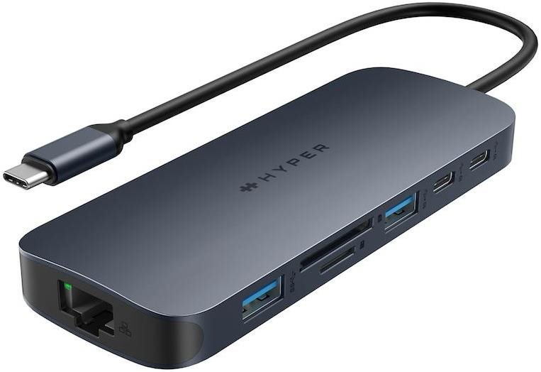 HyperDrive EcoSmart Gen.2 Dual HDMI USB-C 11-in-1 Hub 140 W PD3.1 Pass-thru