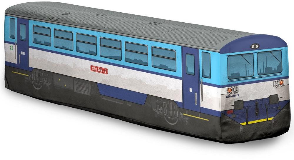 IMPAR Plyšový vláčik 810 – modrý