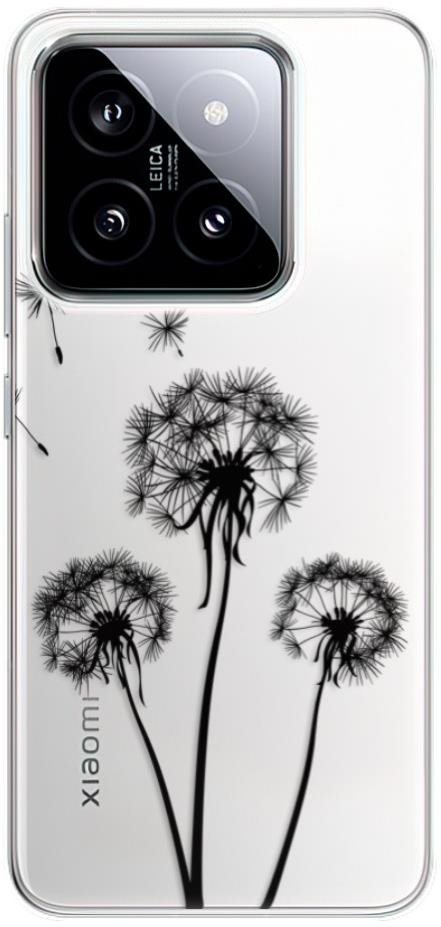 iSaprio Three Dandelions – black – Xiaomi 14