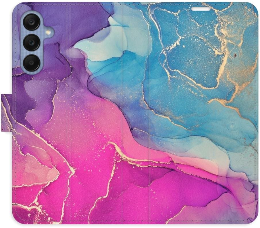 iSaprio Flip puzdro Colour Marble 02 na Samsung Galaxy A25 5G