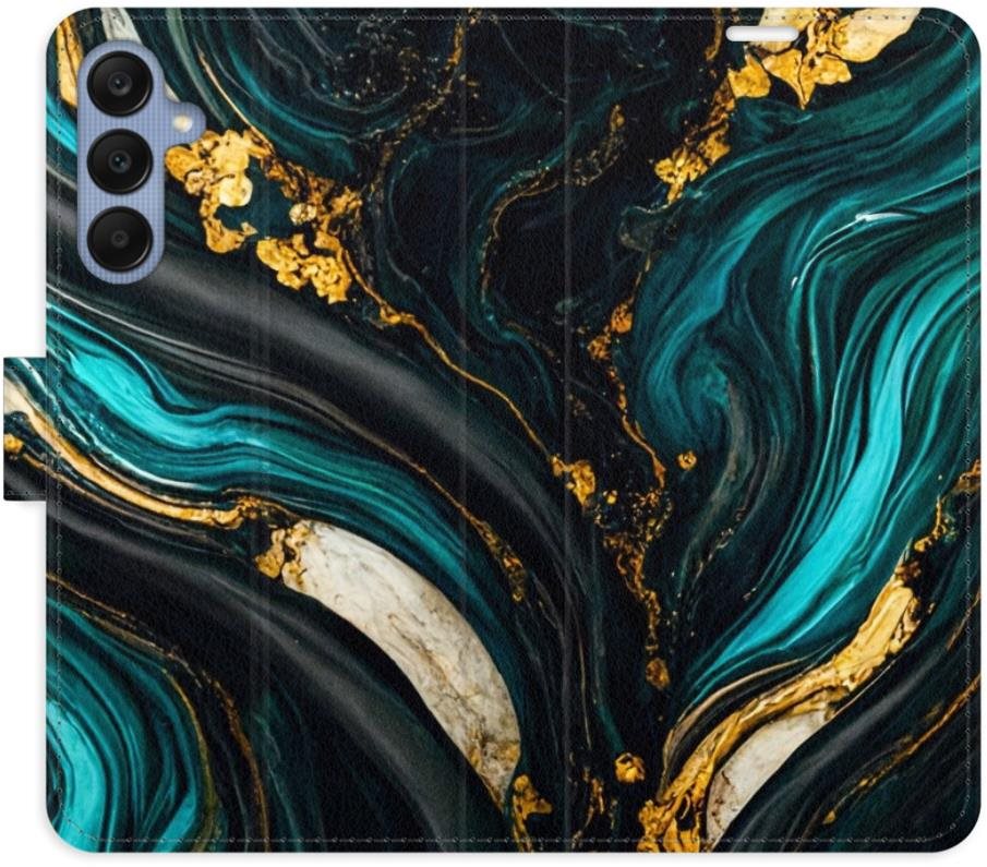 iSaprio Flip puzdro Dark Paint na Samsung Galaxy A25 5G