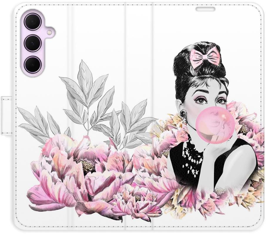 iSaprio Flip puzdro Girl with bubble na Samsung Galaxy A35 5G