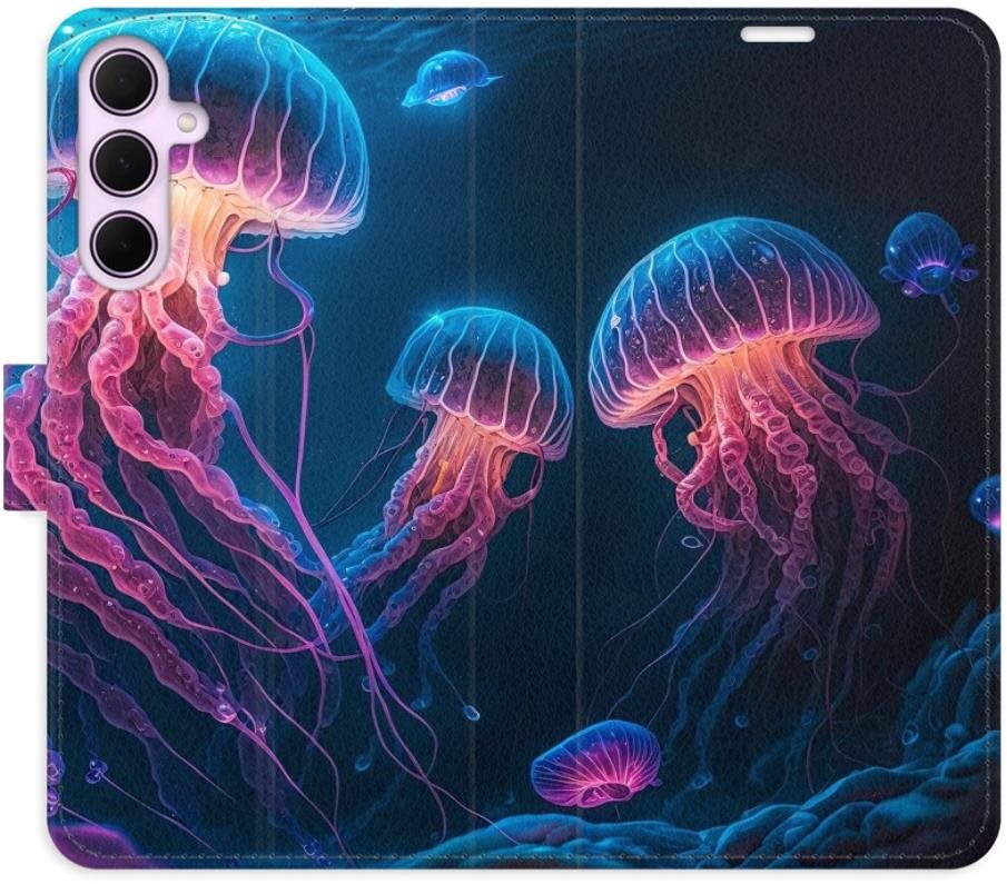 iSaprio Flip puzdro Jellyfish na Samsung Galaxy A35 5G