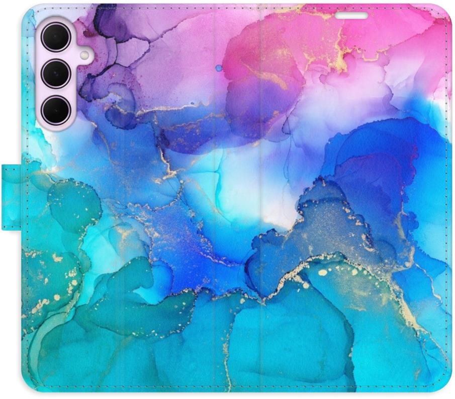 iSaprio Flip puzdro BluePink Paint na Samsung Galaxy A55 5G