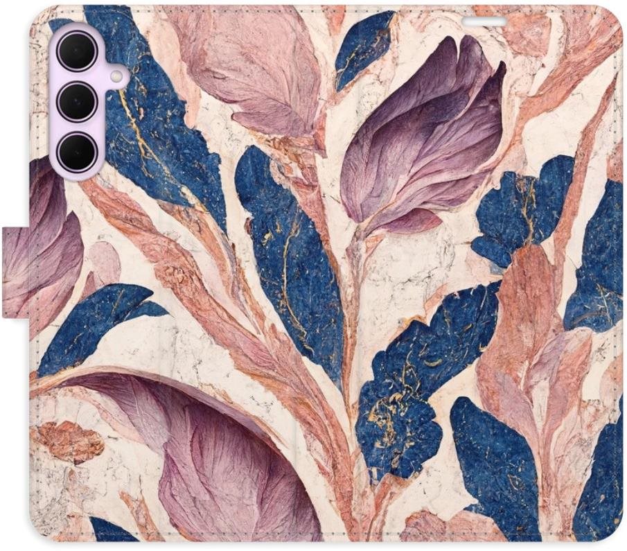 iSaprio Flip puzdro Old Leaves 02 na Samsung Galaxy A55 5G