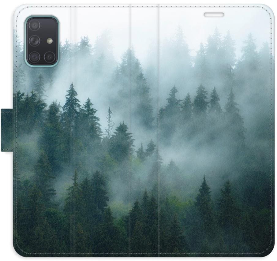 iSaprio Flip puzdro Dark Forest na Samsung Galaxy A71
